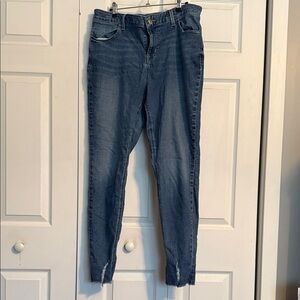 Maurices Dark Blue Skinny Jeans